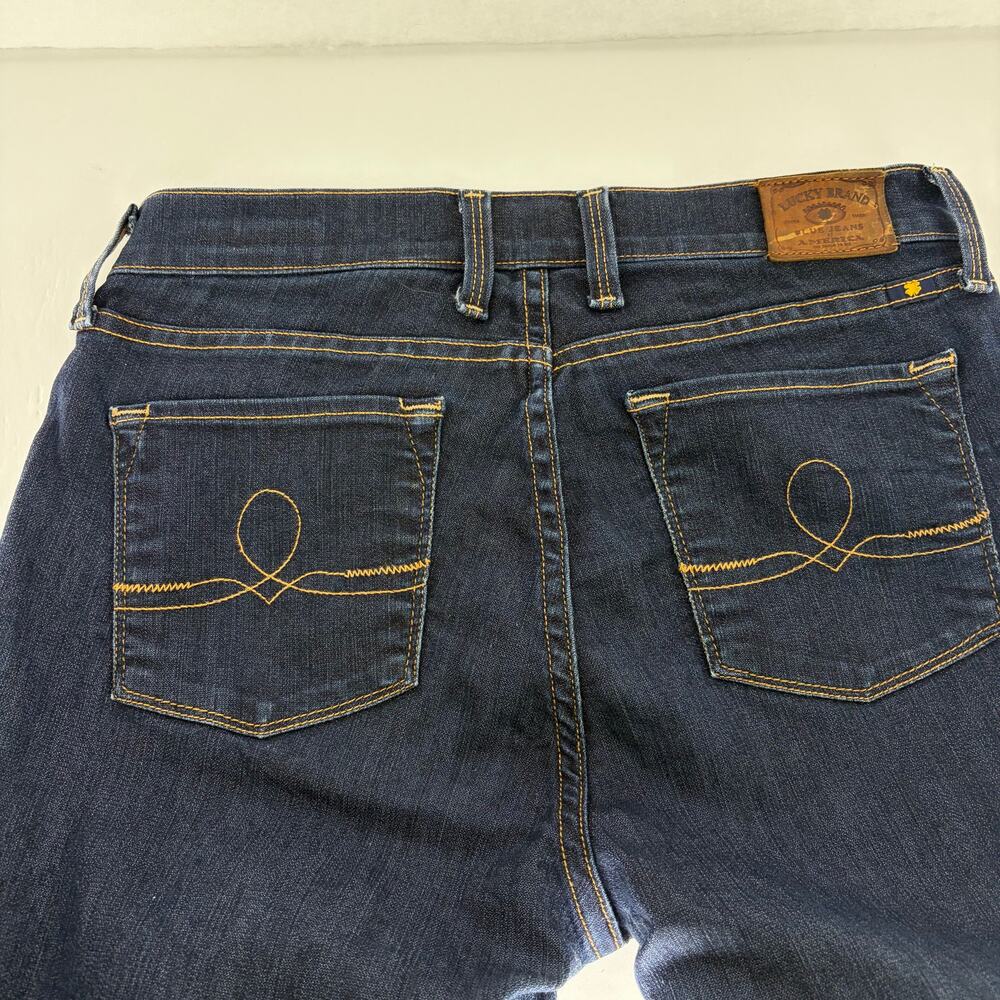Lucky Brand Sofia Skinny Jeans Dark Blue Denim Women's 8/29
